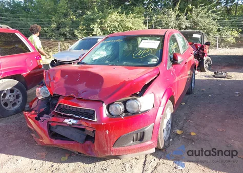 2012 Chevrolet Sonic 2Lt из США, поврежденный, VIN 1G1JC5SHXC4134144